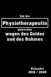 Ich Bin Physiotherapeutin Geworden Kalender 2019/2020