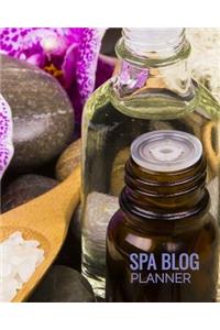 Spa Blog Planner