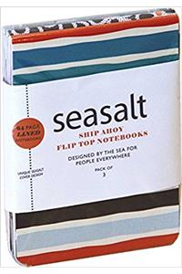 Seasalt: Ship Ahoy! Mini Flip-top Notebooks (pack of 3)