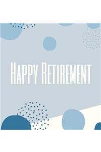 Happy Retirement Guest Book (Hardcover)