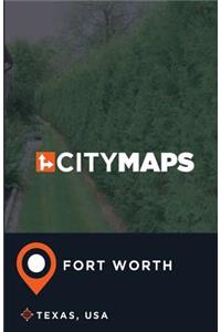 City Maps Fort Worth Texas, USA