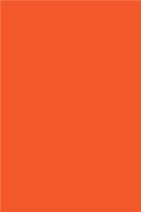 Orange 101 - Lined with Margins Notebook (Narrow)