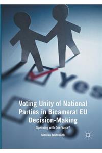 Voting Unity of National Parties in Bicameral Eu Decision-Making