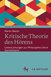 Kritische Theorie Des Hörens