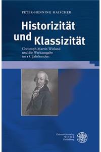 Historizitat Und Klassizitat