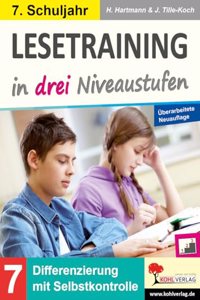 Lesetraining in drei Niveaustufen / Klasse 7