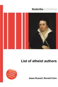 List of Atheist Authors