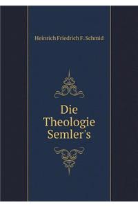Die Theologie Semler's