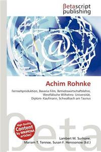 Achim Rohnke