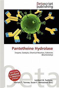 Pantetheine Hydrolase