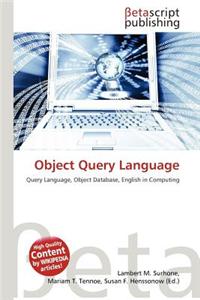 Object Query Language