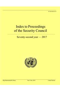 Index to Proceedings of the Security Council: Seventy-Second Year, 2017