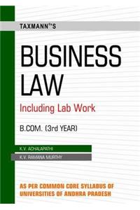 Business Law (B.Com IIIrd Year)