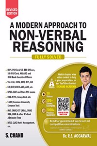 A Modern Approach to Non-Verbal Reasoning: Fully Solved, Includes Chapter Wise Vides Content [Unknown Binding] Dr. R S Aggarwal