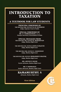 Introduction to Taxation: A Textbook for Law Students [Paperback] Ramamurthy. S