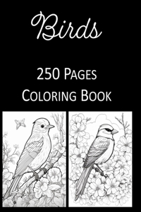 Birds Coloring Book