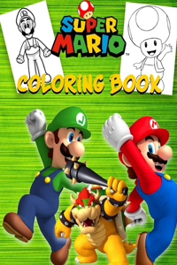 super mario coloring book