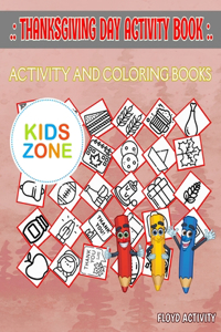 Thanksgiving Day Activity Book