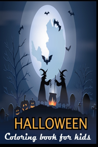 Halloween Coloring Book for kids