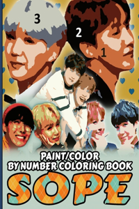 Sope Color/Paint by Number Coloring Book