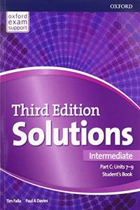 Solutions: Intermediate: Student's Book C Units 7-9