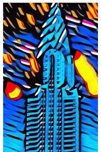 New York City Chrysler Building Art Journal