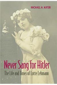 Never Sang for Hitler