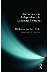 Autonomy and Independence in Language Learning