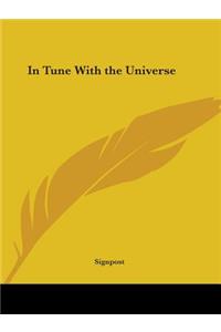 In Tune with the Universe (1931)