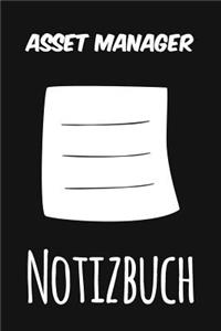 Asset Manager Notizbuch