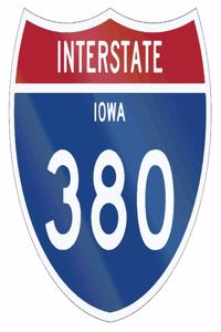 Interstate Iowa 380