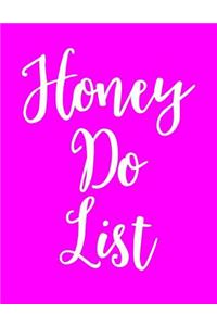 Honey Do List