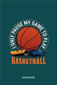 Basketball Sports Art Graphic Notebook