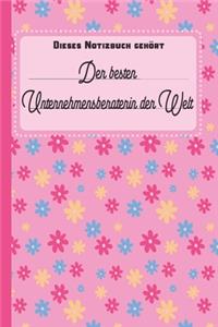 Dieses Notizbuch gehört der besten Unternehmensberaterin der Welt
