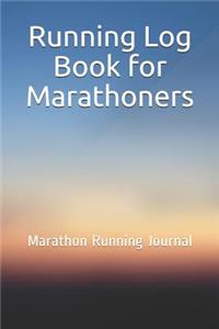 Running Log Book for Marathoners