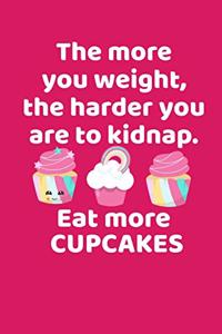 The More You Weigh The Harder You Are To Kidnap Eat More Cupcakes