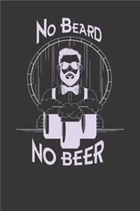 Beard Bearded Beer Drinking Notebook Journal
