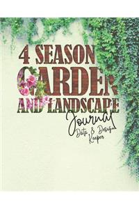 4 Season Garden and Landscape Journal - Data and Design Keeper