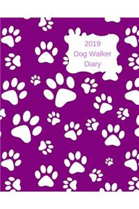 Dog Walker Diary 2019