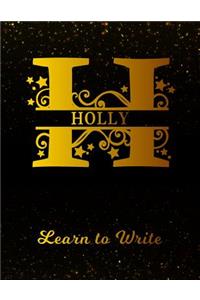 Holly Learn To Write