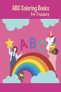 ABC Coloring Books For Toddlers