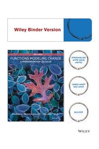 Functions Modeling Change: A Preparation for Calculus