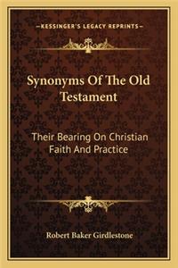 Synonyms of the Old Testament