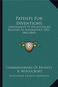 Patents for Inventions