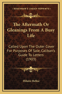 The Aftermath or Gleanings from a Busy Life
