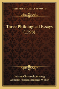 Three Philological Essays (1798)