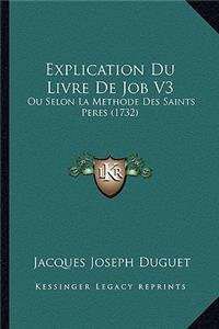 Explication Du Livre De Job V3