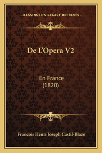 De L'Opera V2