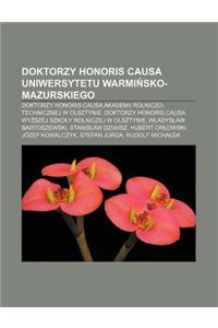 Doktorzy Honoris Causa Uniwersytetu Warmi Sko-Mazurskiego