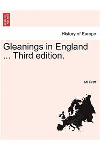 Gleanings in England ... Third Edition.